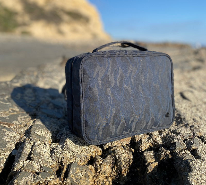 How to combine travel makeup bag and travel toiletry bag