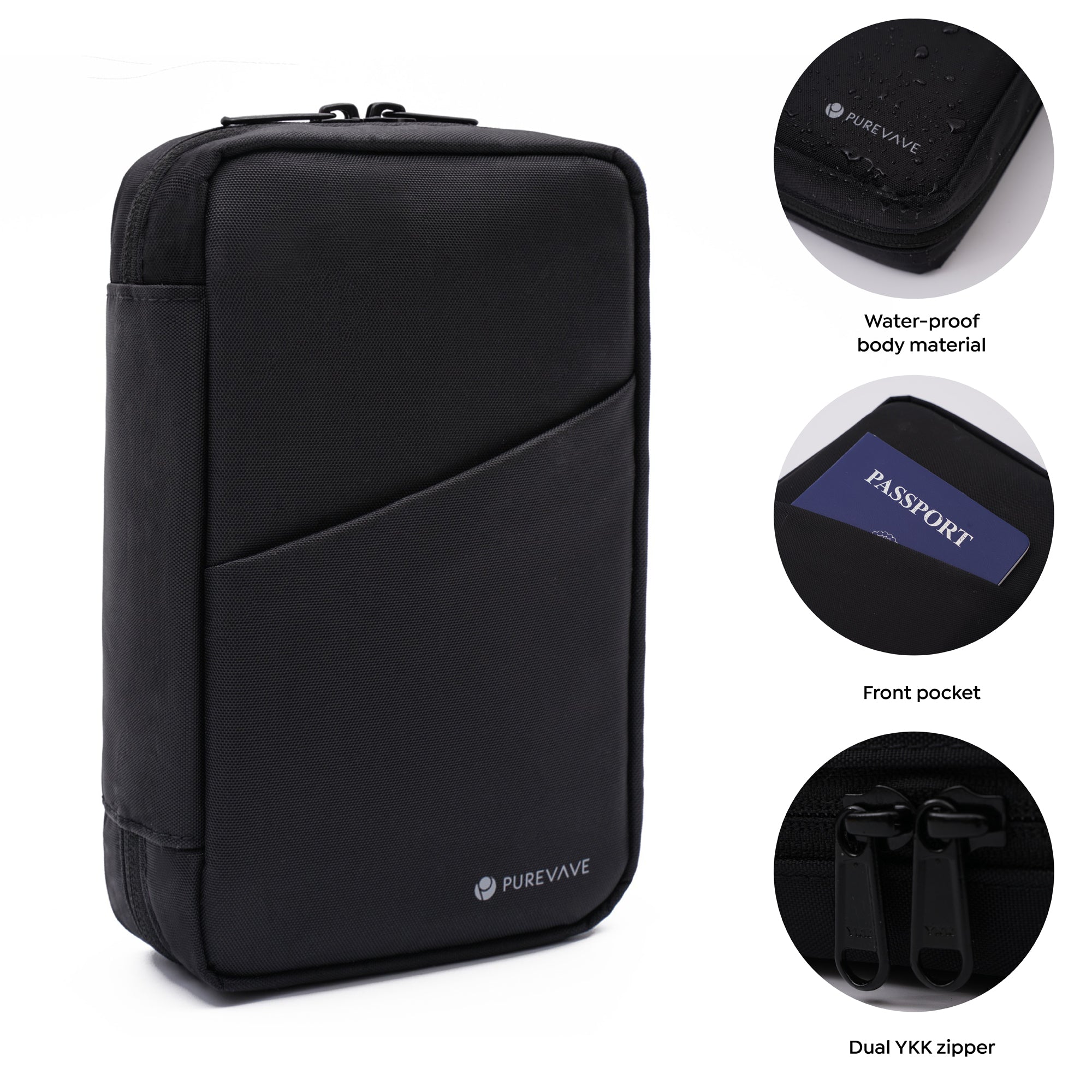 Electronic Accessories Organizer Travel Case Purevave