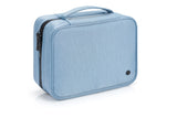 Large capacity Toiletry bag nylon blue